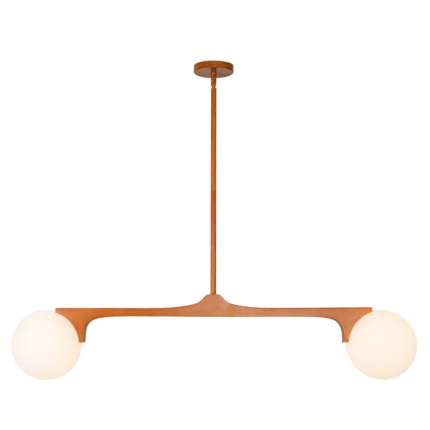 Suspension linéaire 2 lumières | Briar