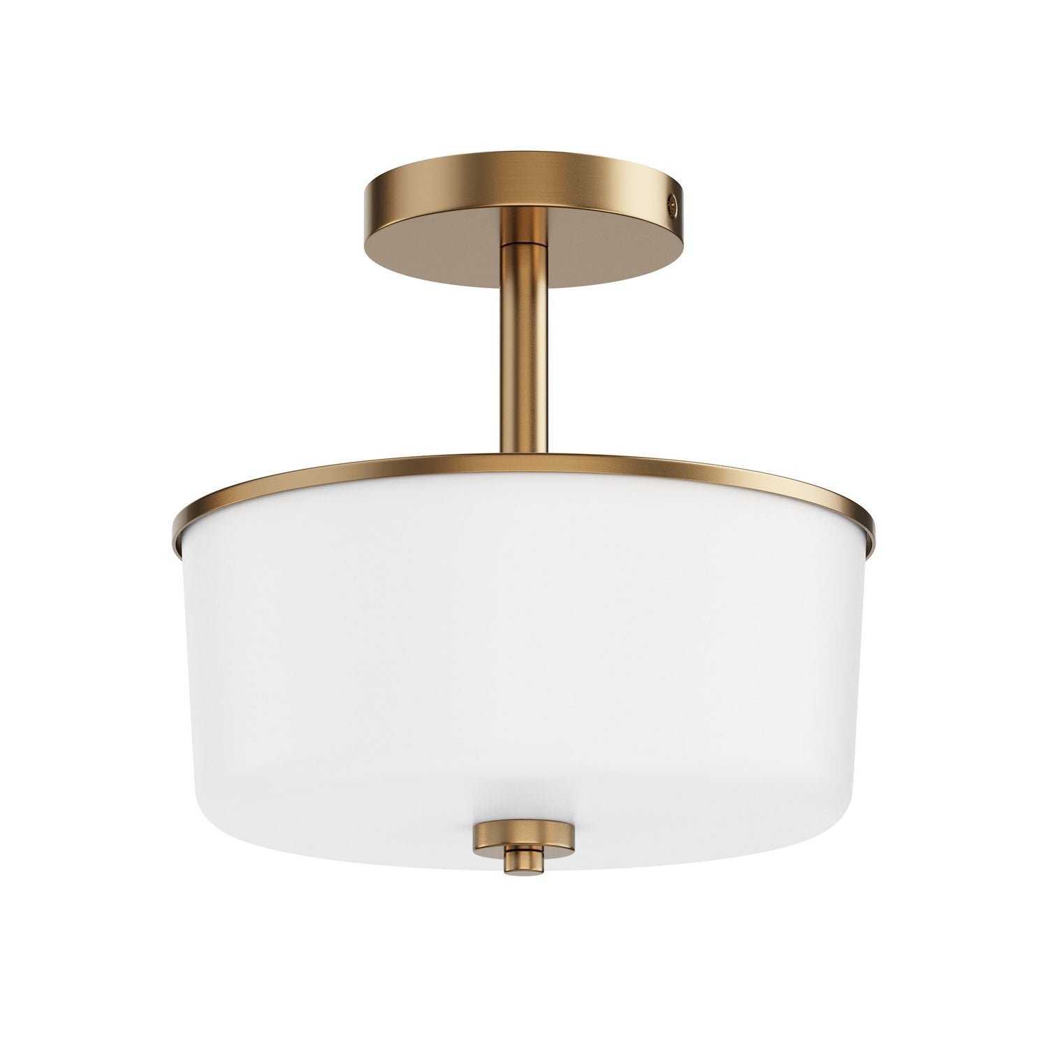 Semi-plafonnier ou suspension convertible 2 lumières | Fuller