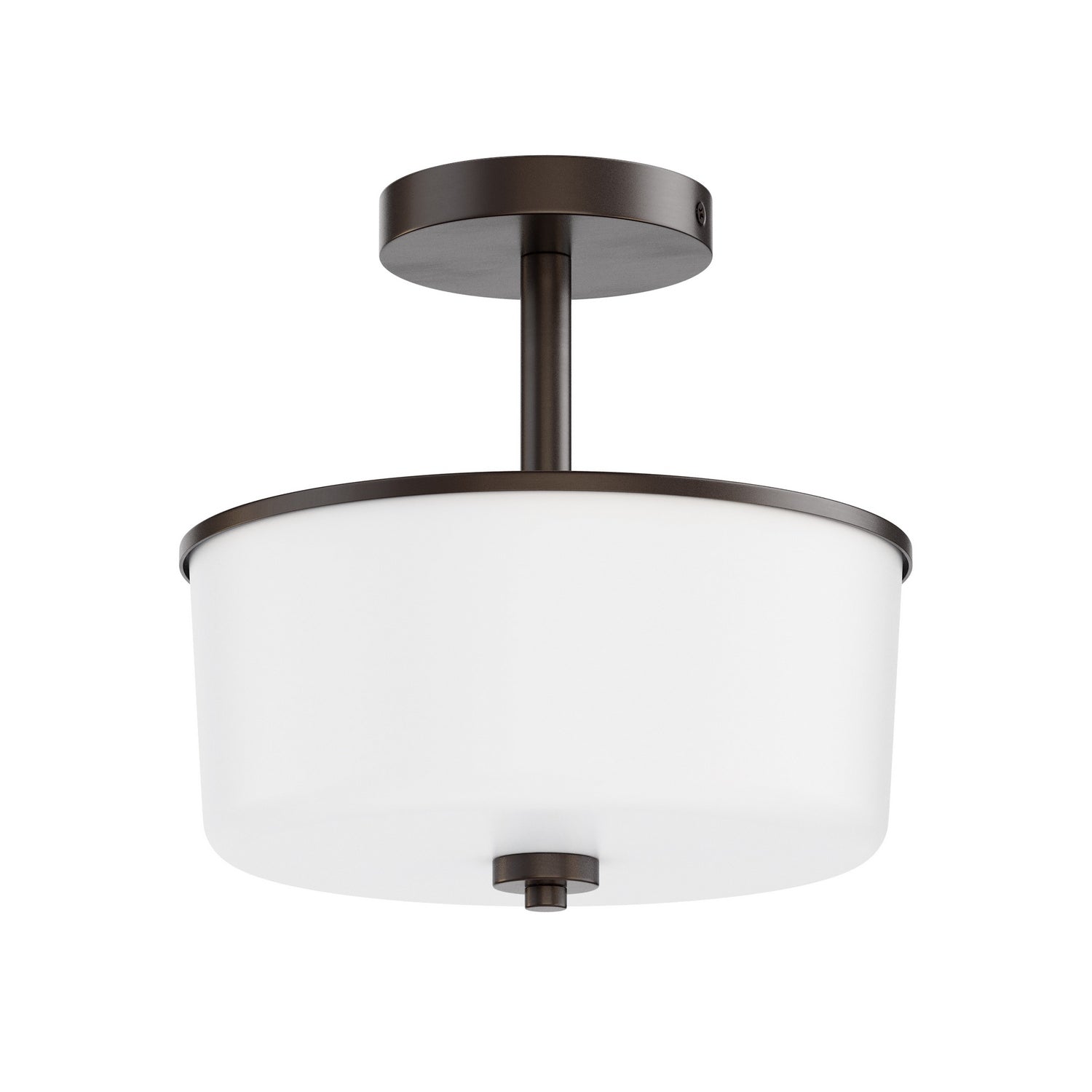 Semi-plafonnier ou suspension convertible 2 lumières | Fuller