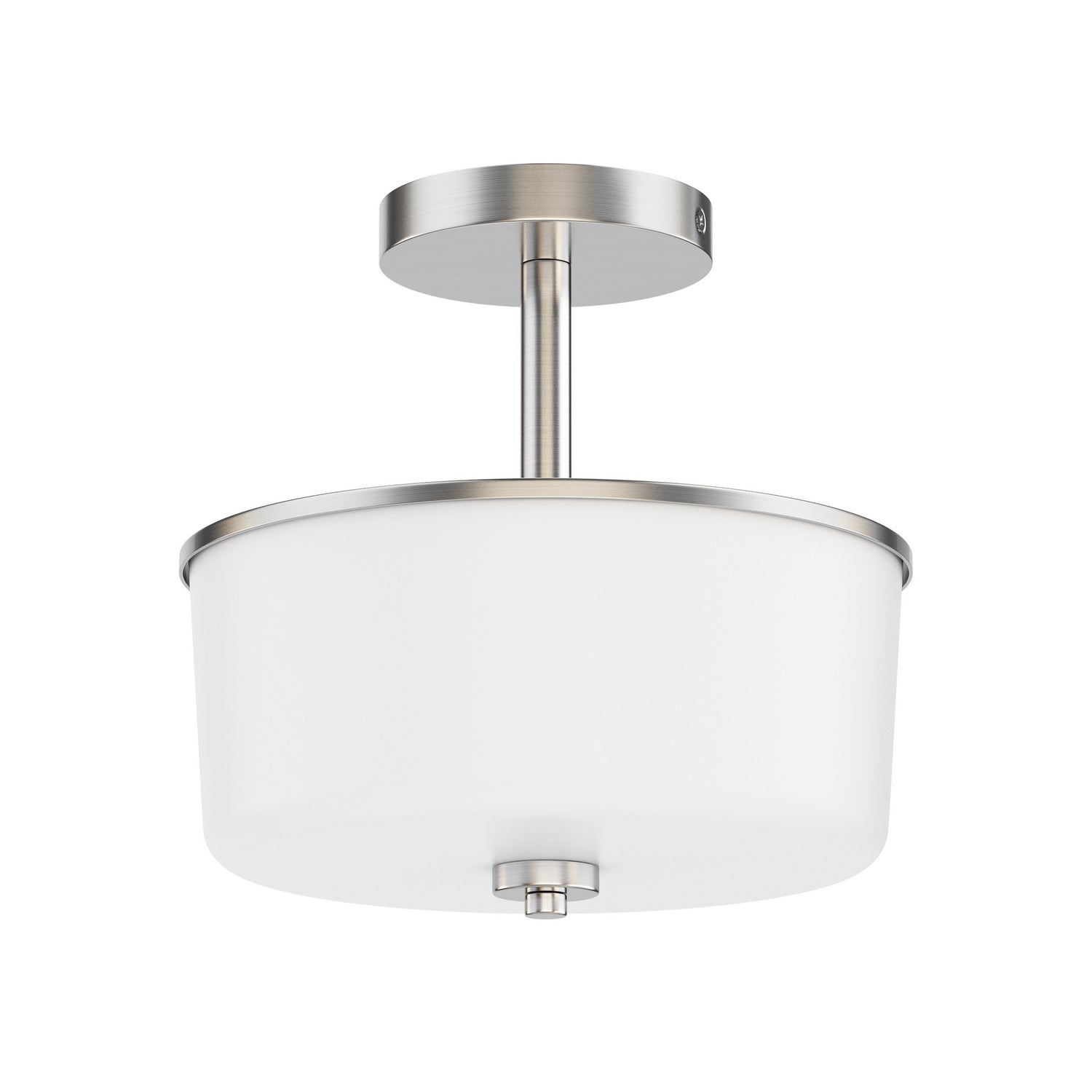Semi-plafonnier ou suspension convertible 2 lumières | Fuller