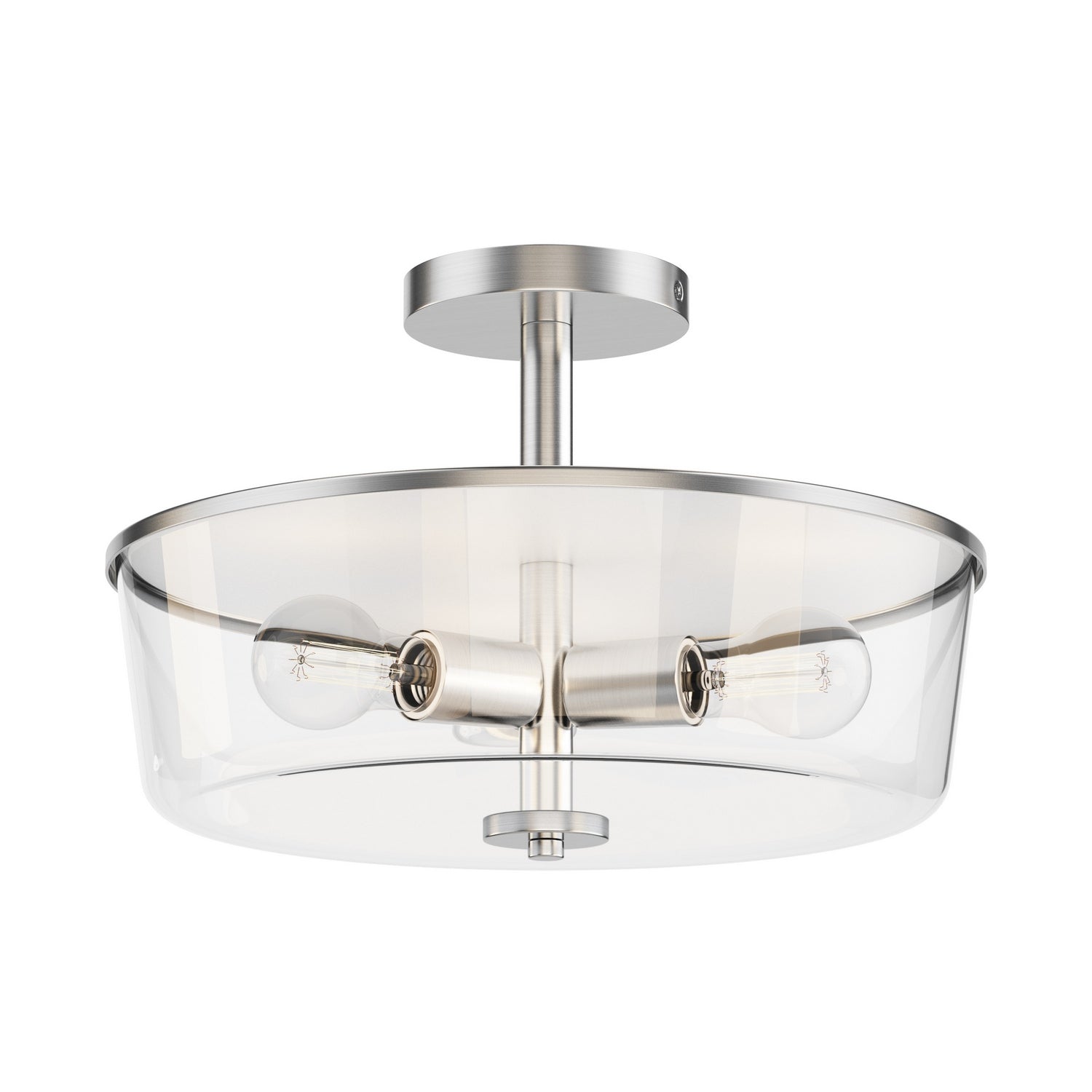 Semi-plafonnier ou suspension convertible 3 lumières | Fuller