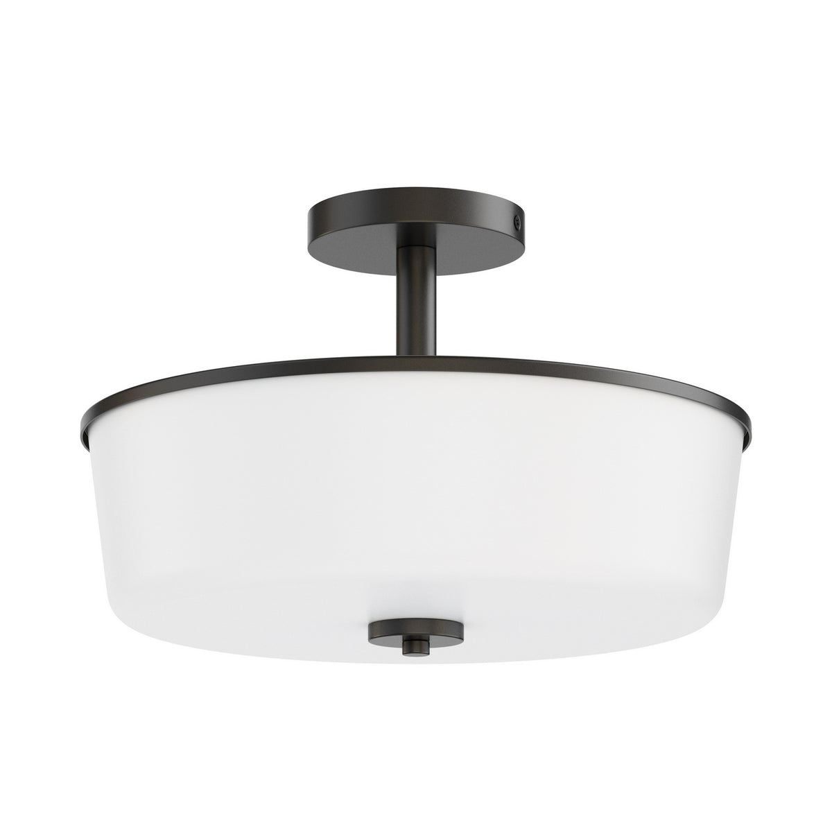 Semi-plafonnier ou suspension convertible 3 lumières | Fuller