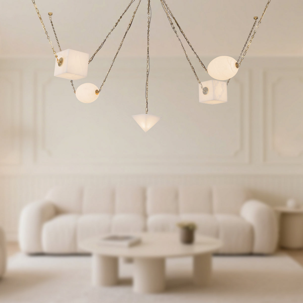 Lustre DEL | Mineral