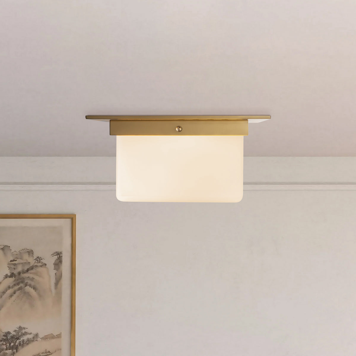 Plafonnier 2 lumières | Mineral