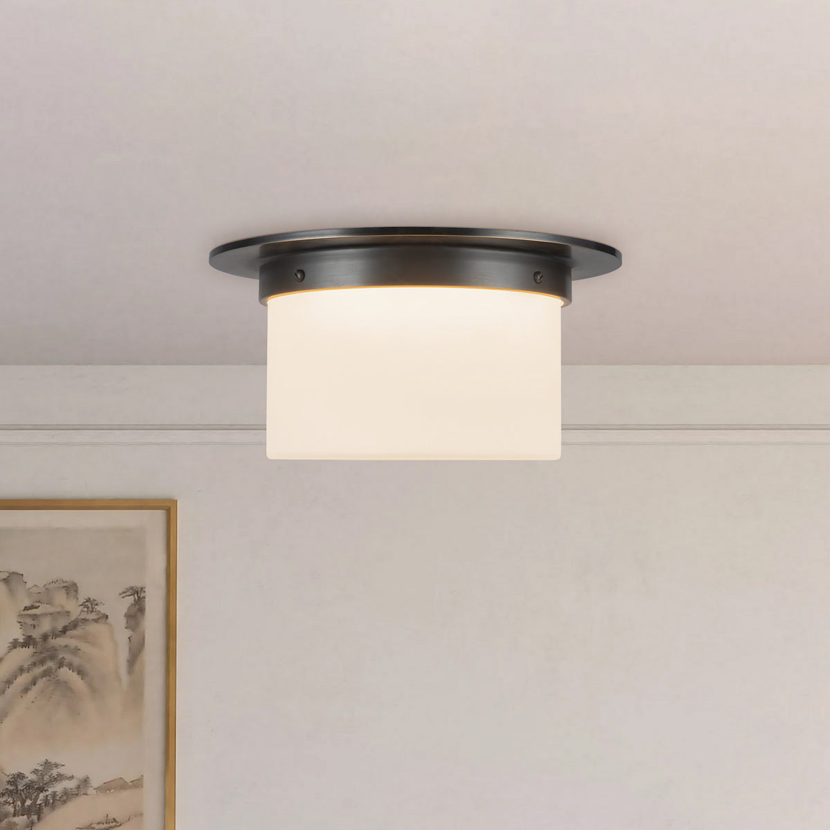 Plafonnier 2 lumières | Mineral