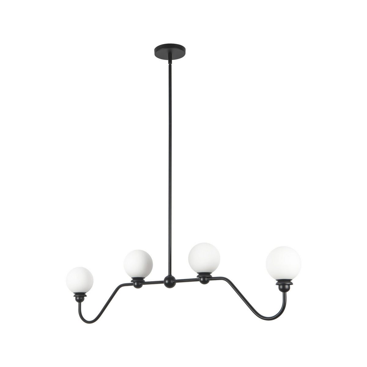 Suspension linéaire 4 lumières | Beckett