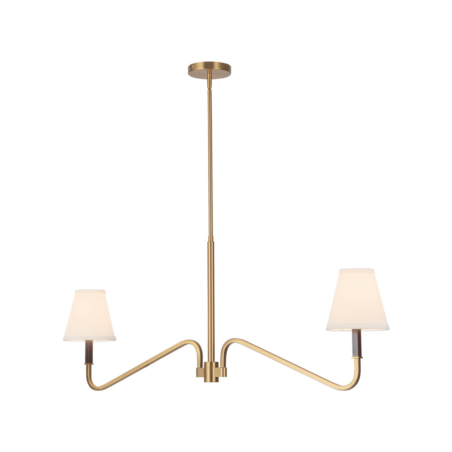 Suspension linéaire 2 lumières | Sloan