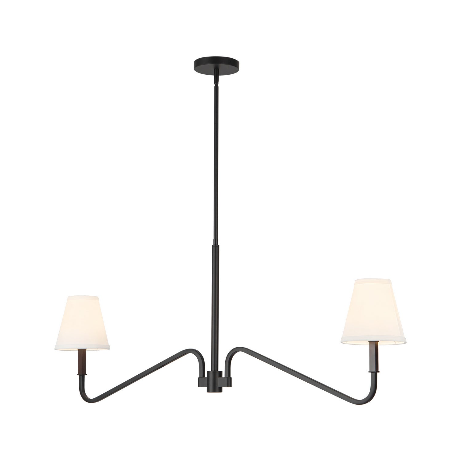 Suspension linéaire 2 lumières | Sloan