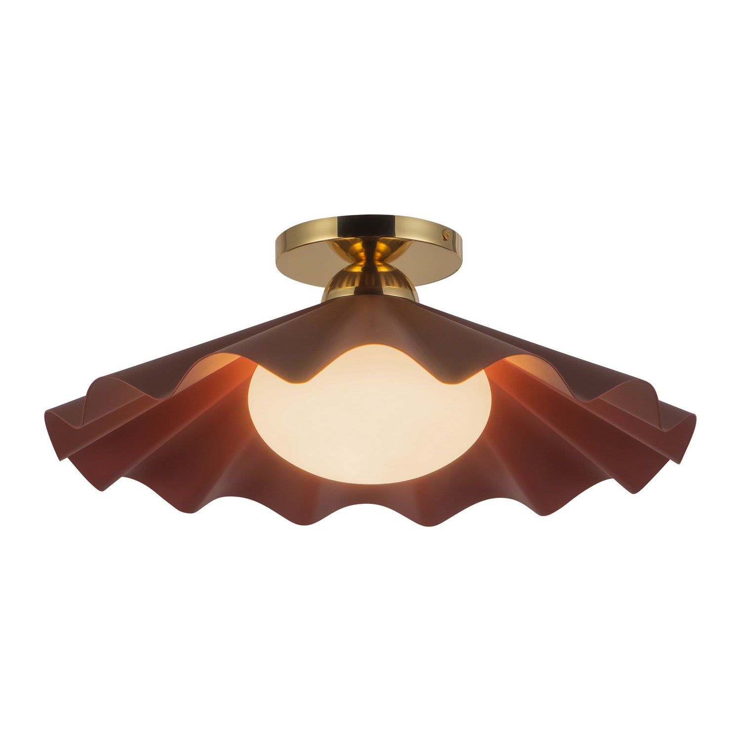 Semi-plafonnier 1 lumière | Furrow