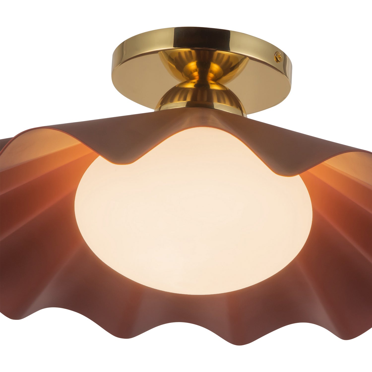 Semi-plafonnier 1 lumière | Furrow