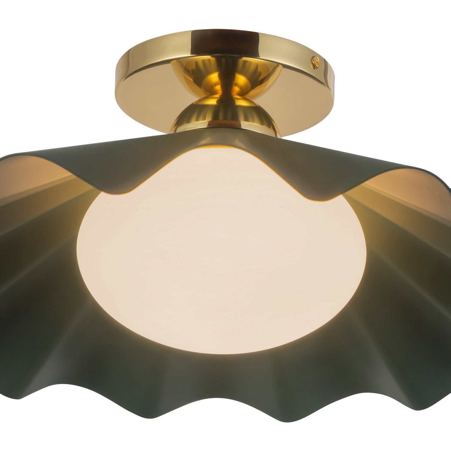 Semi-plafonnier 1 lumière | Furrow