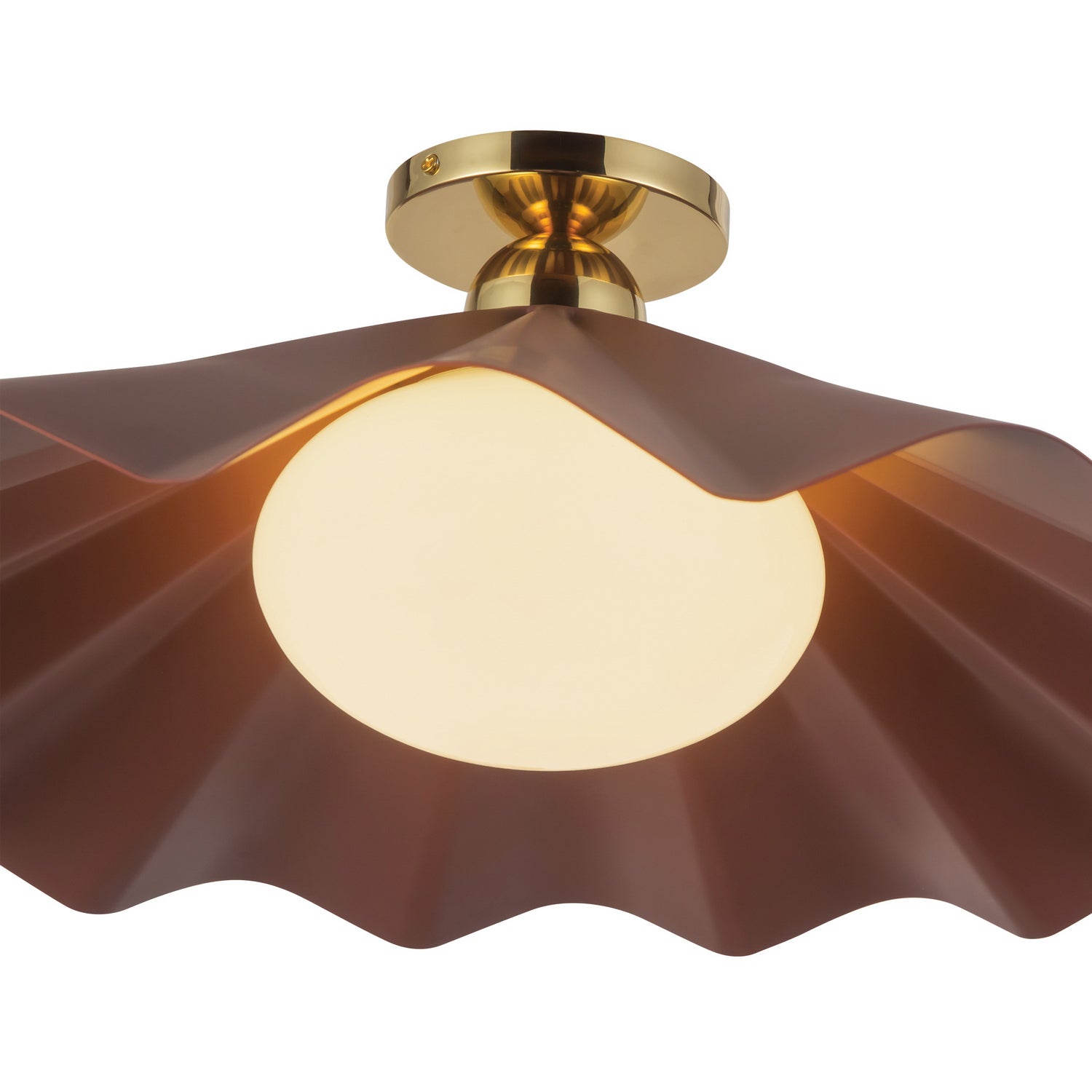Semi-plafonnier 1 lumière | Furrow
