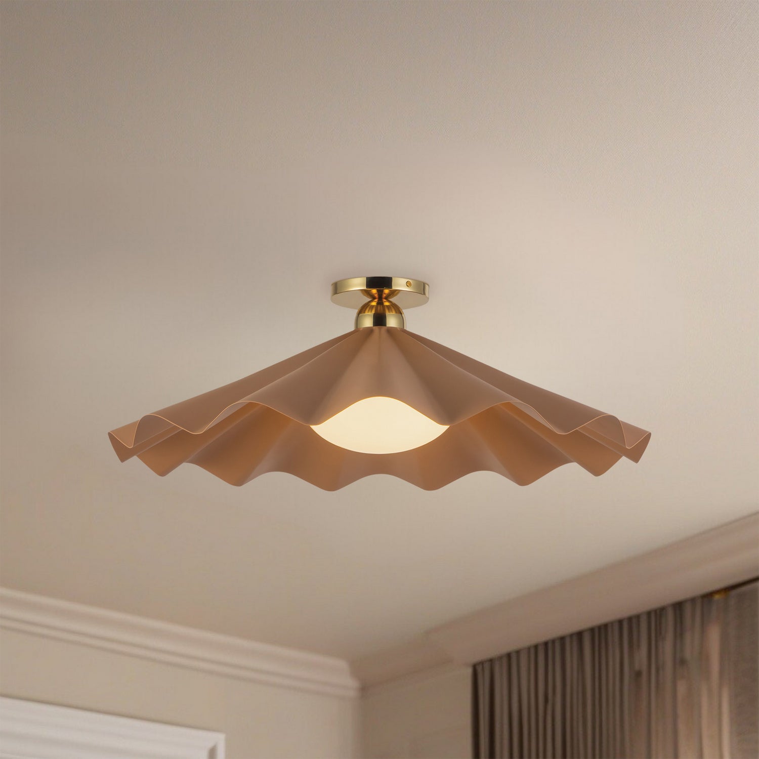 Semi-plafonnier 1 lumière | Furrow