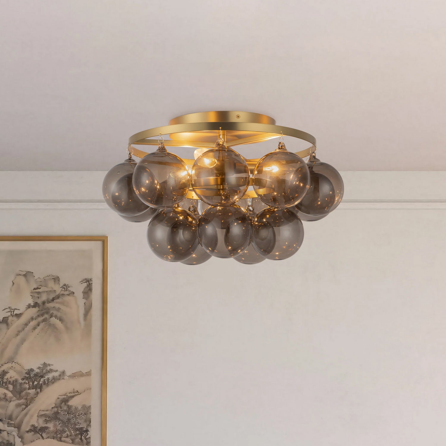 Semi-plafonnier 3 lumières | Faye