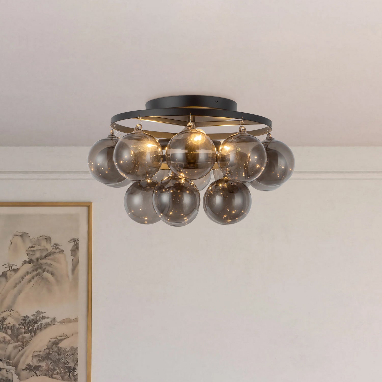 Semi-plafonnier 3 lumières | Faye