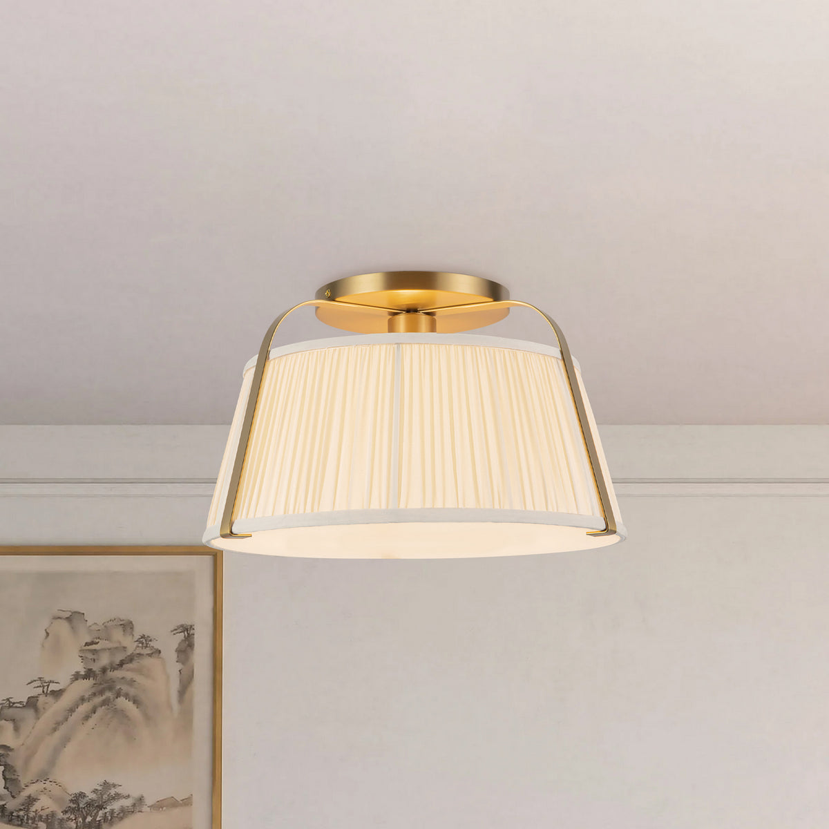 Semi-plafonnier 1 lumière | Scout
