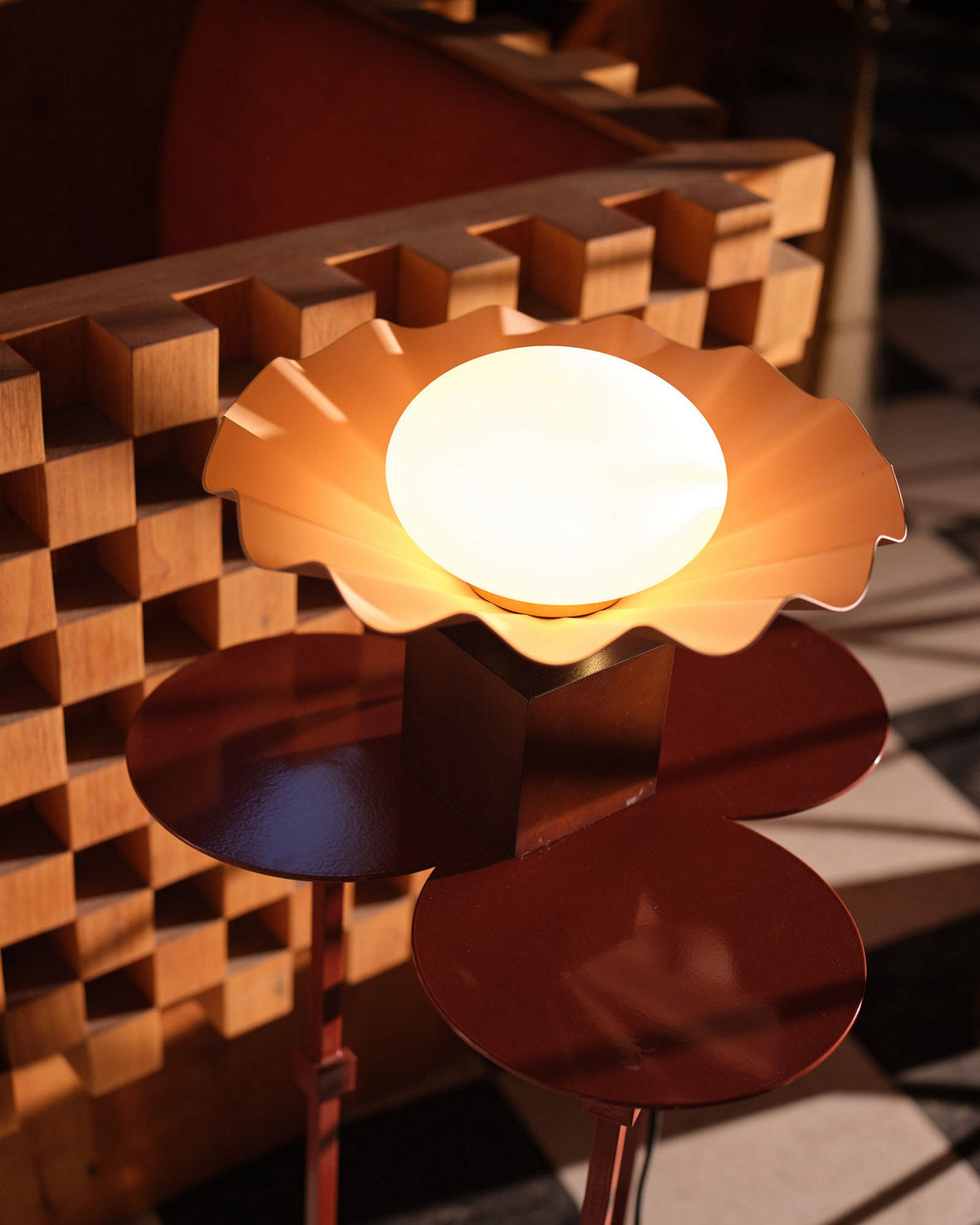 Lampe de table 1 lumière | Furrow
