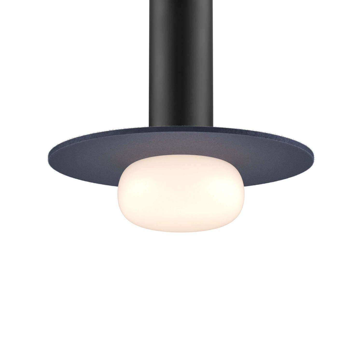 Glass Ball and Felt Disk | Pillar