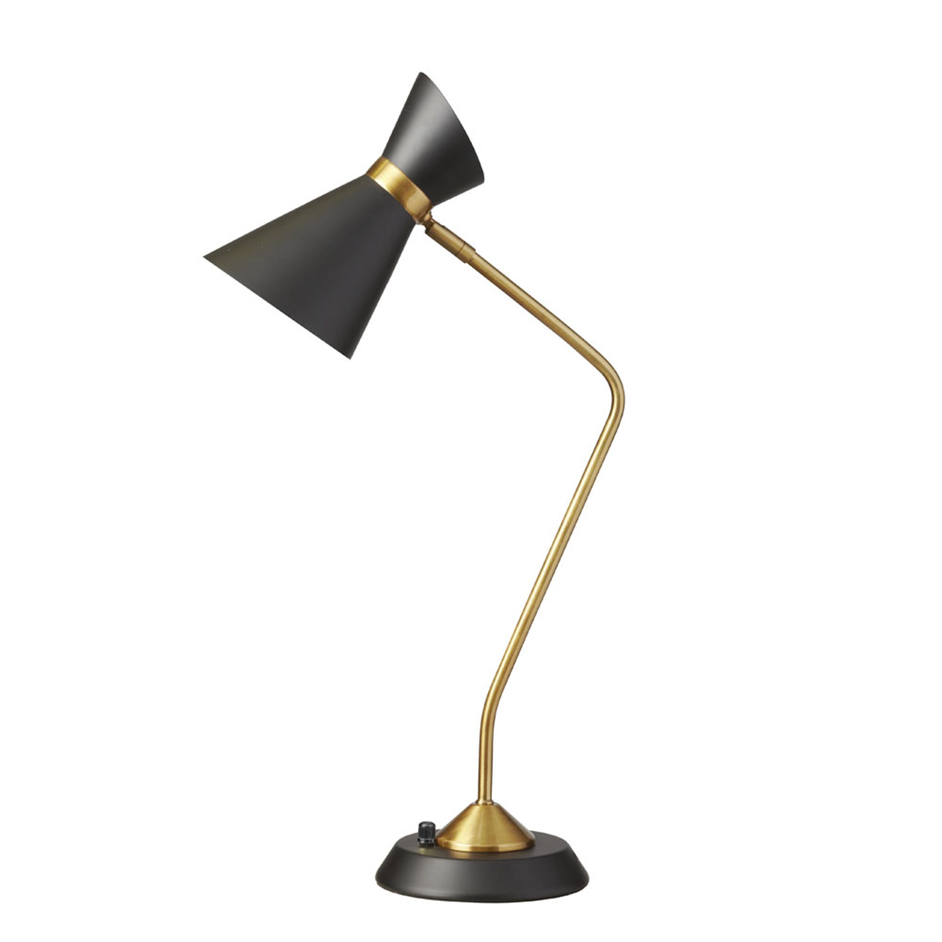 MIDCENTURY MODERN Lampe sur table Bronze - 1679T-BK-VB | DAINOLITE