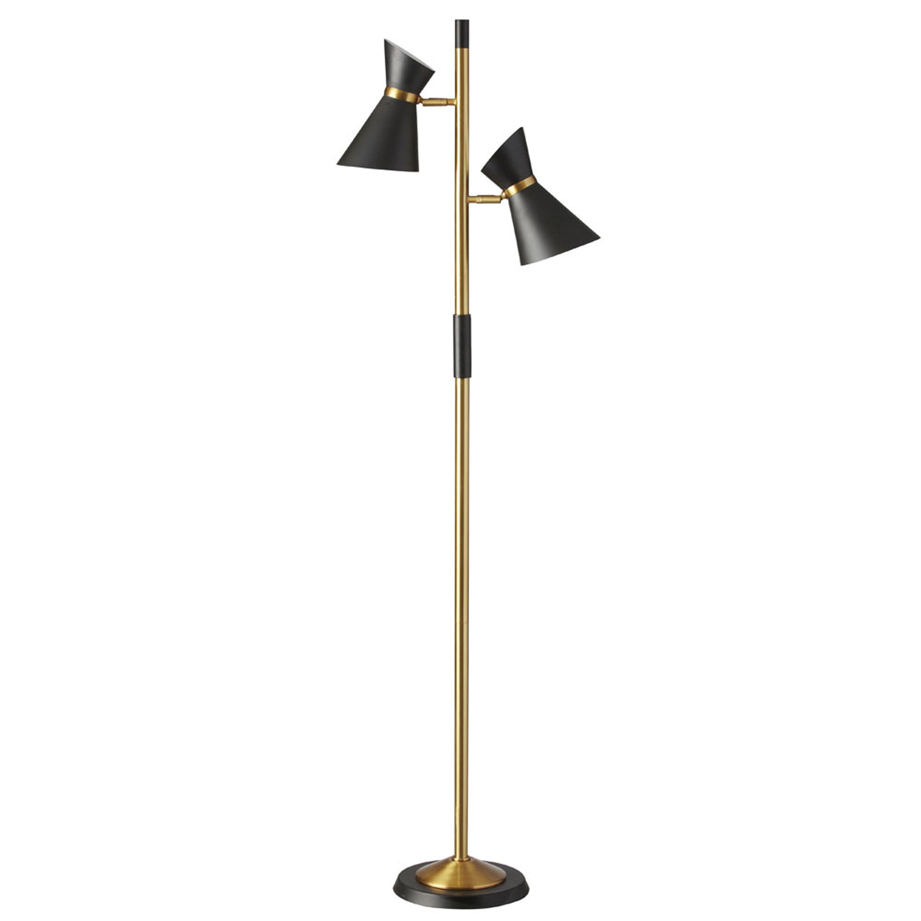 MIDCENTURY MODERN Lampe sur pied Bronze - 1680F-BK-VB | DAINOLITE