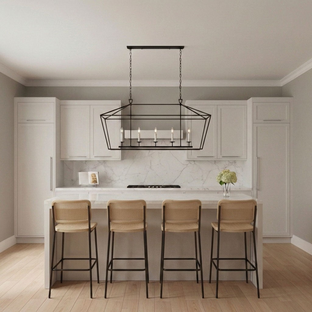 Lustre linéaire 5 lumières | Dianna