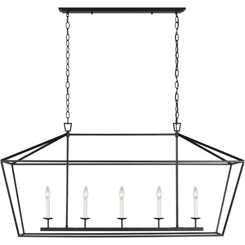 Lustre linéaire 5 lumières | Dianna