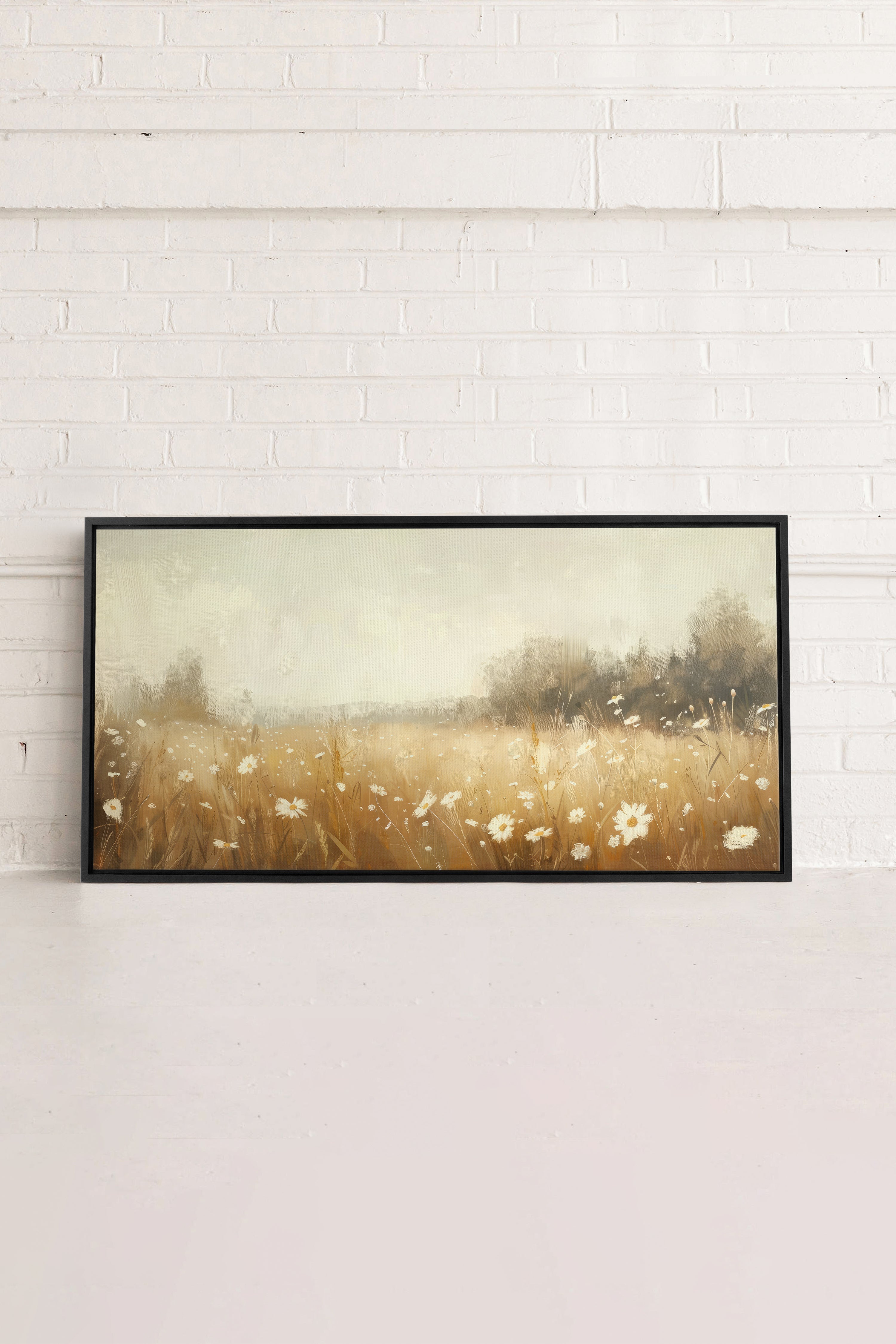 Daisy Breeze, Oeuvre sur toile étirée