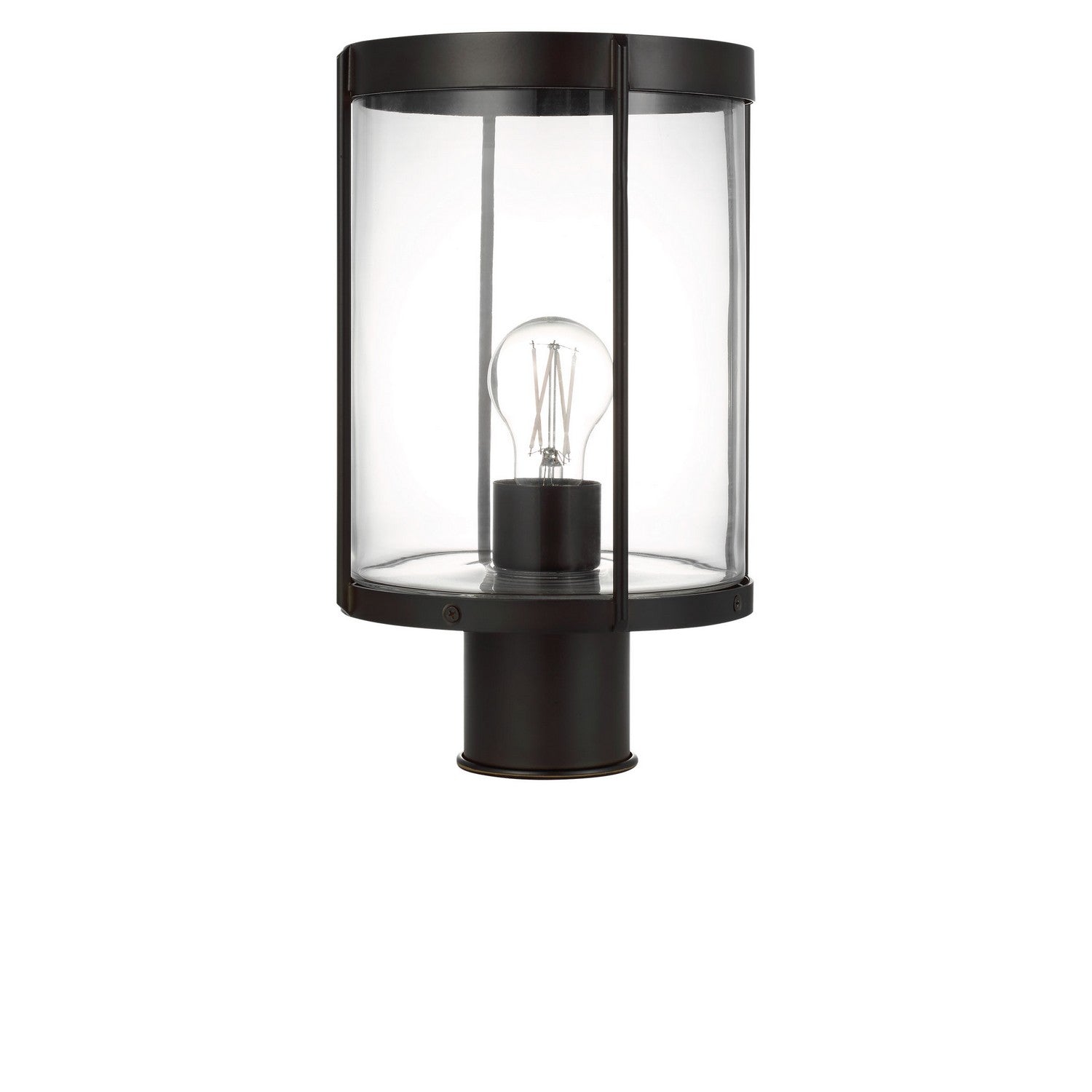 Lanterne sur poteau extérieure 1 lumière | Luning