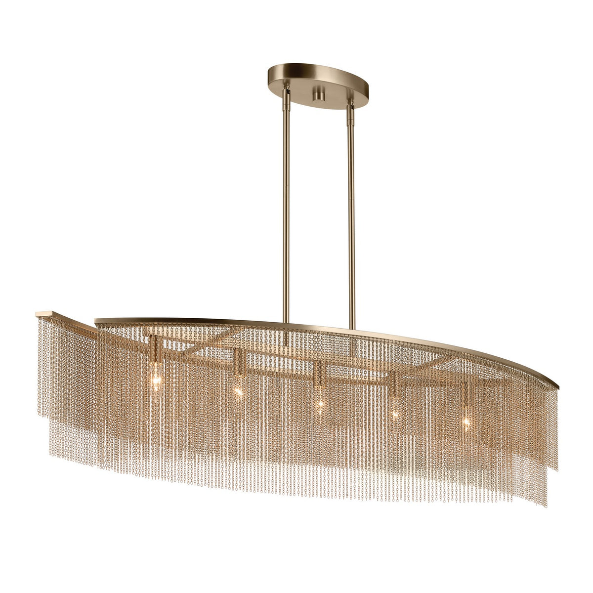 Lustre linéaire 5 lumières | Khaite