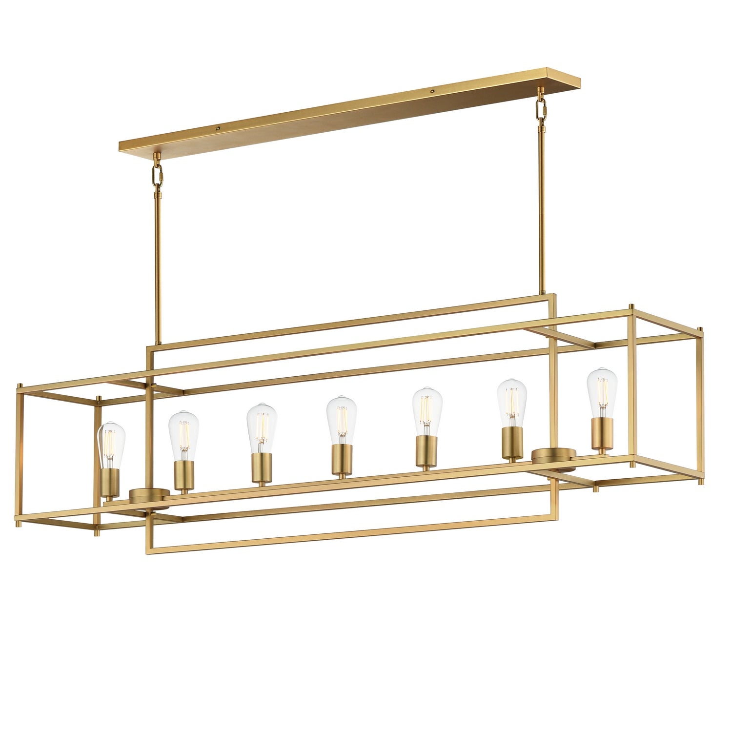 Suspension linéaire 7 lumières | Gridline