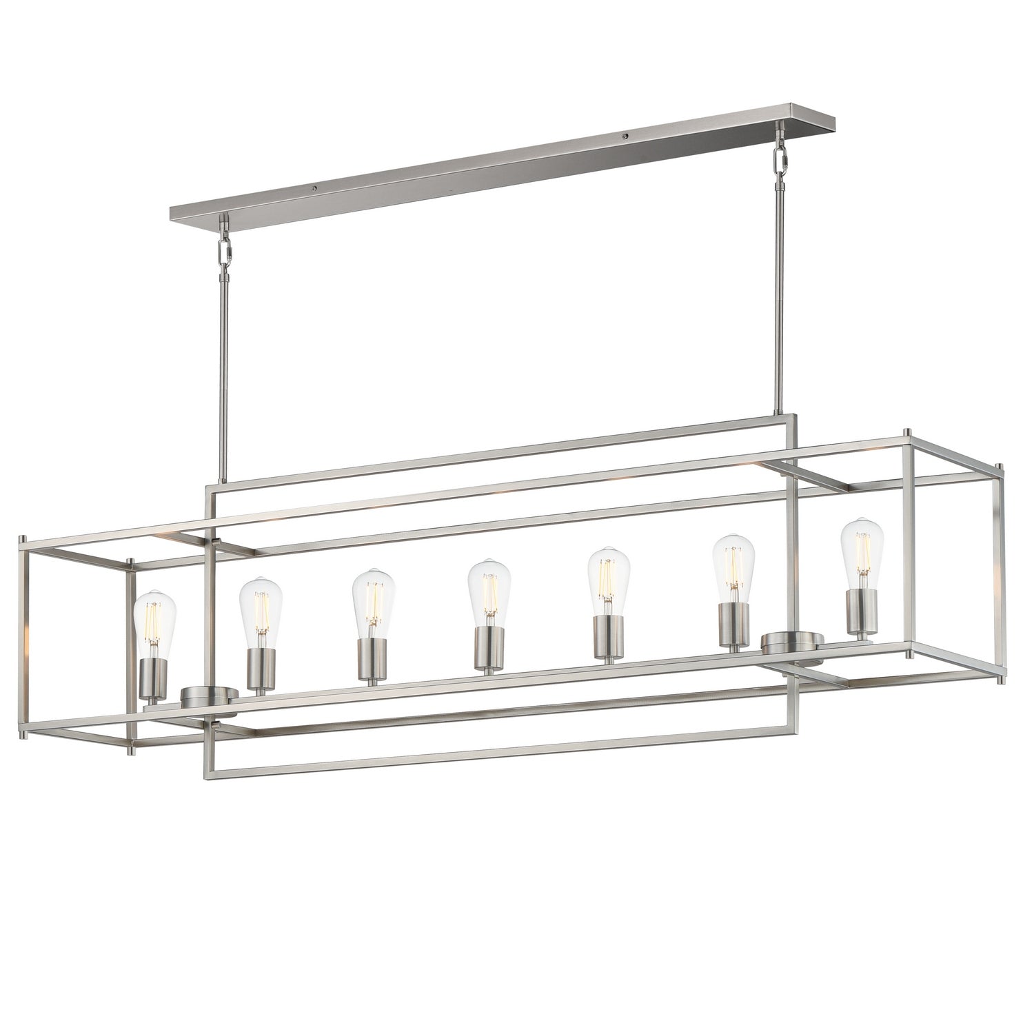 Suspension linéaire 7 lumières | Gridline