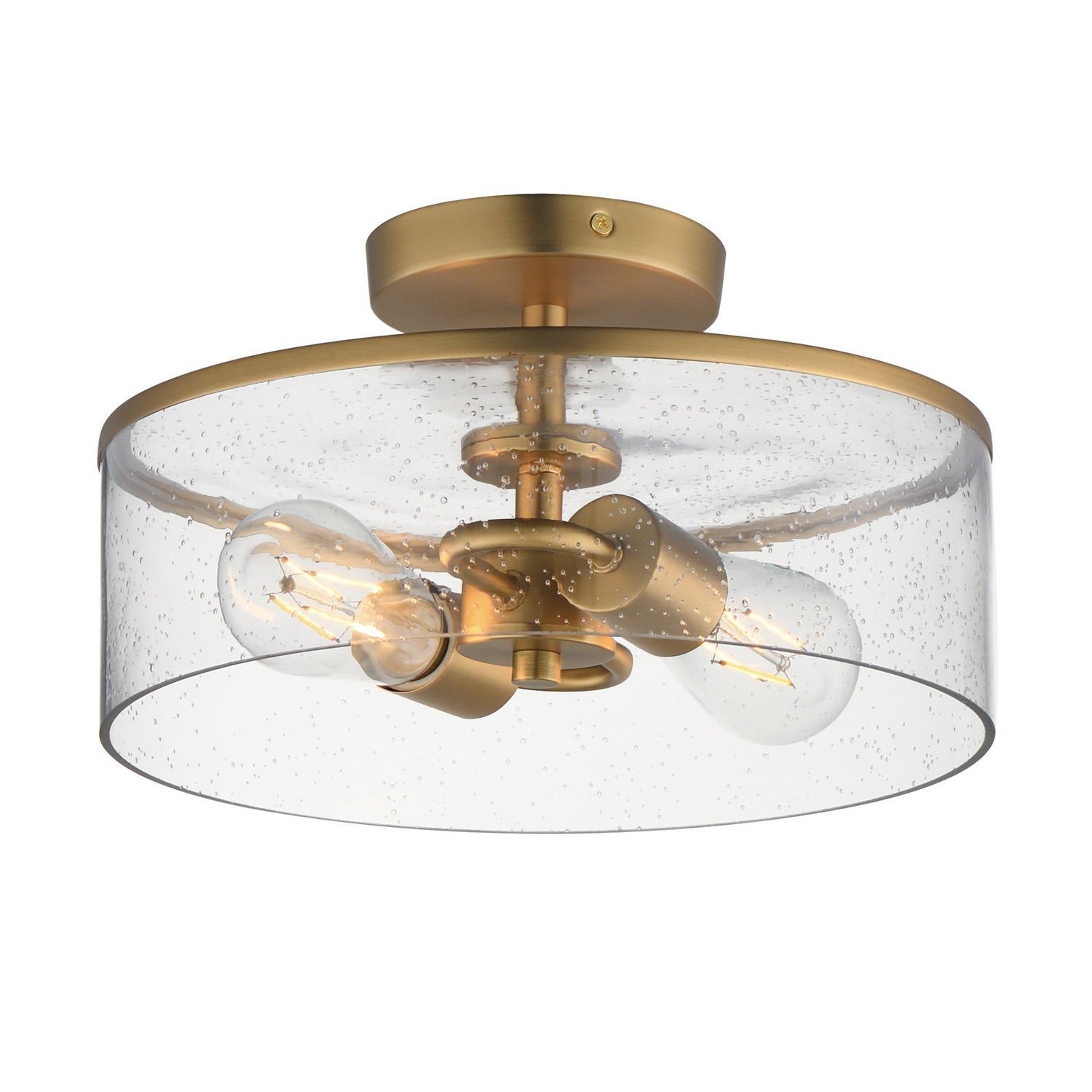 Semi-plafonnier 2 lumières | Livingston