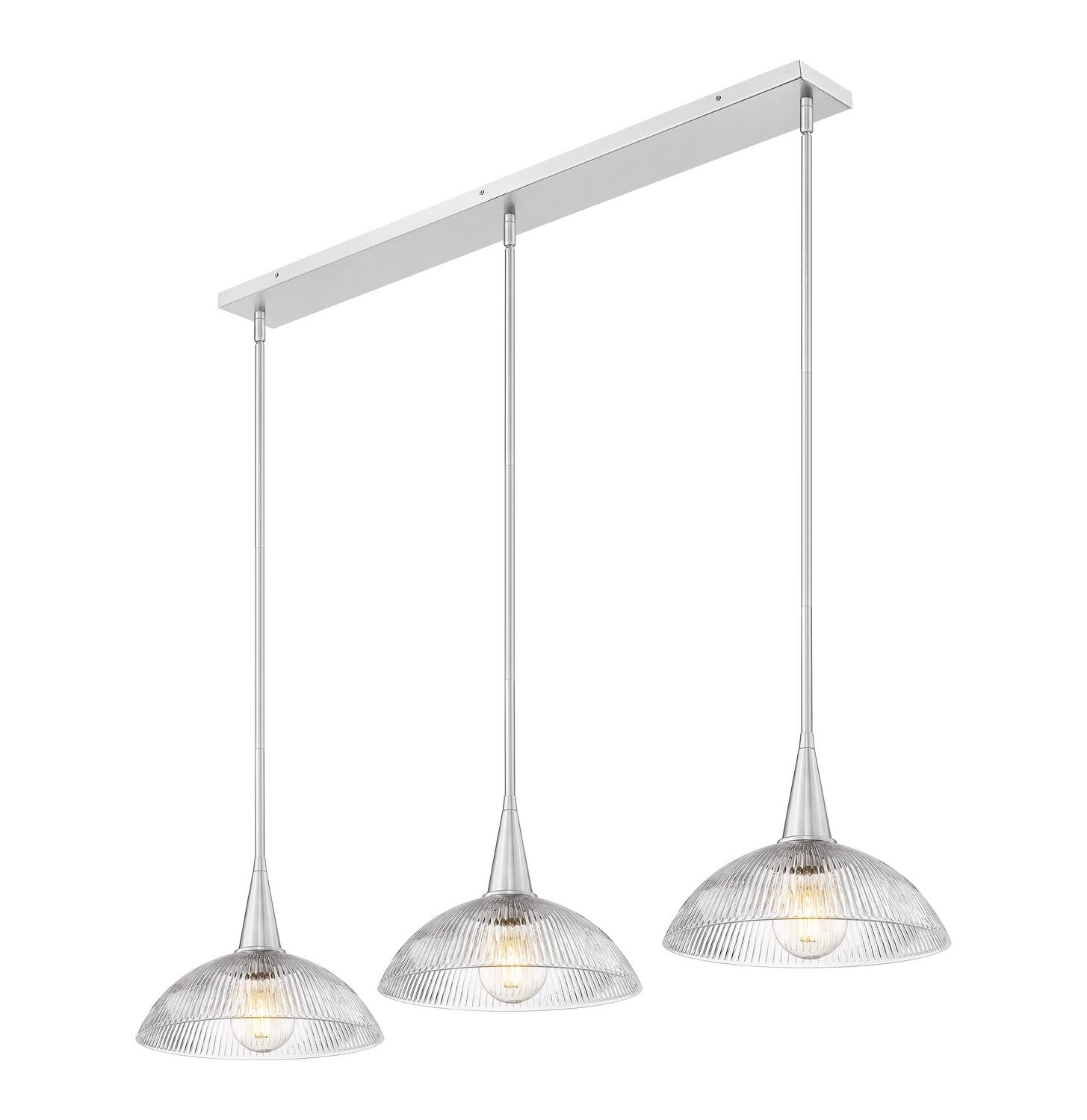 Lustre linéaire 3 lumières | Lunelle
