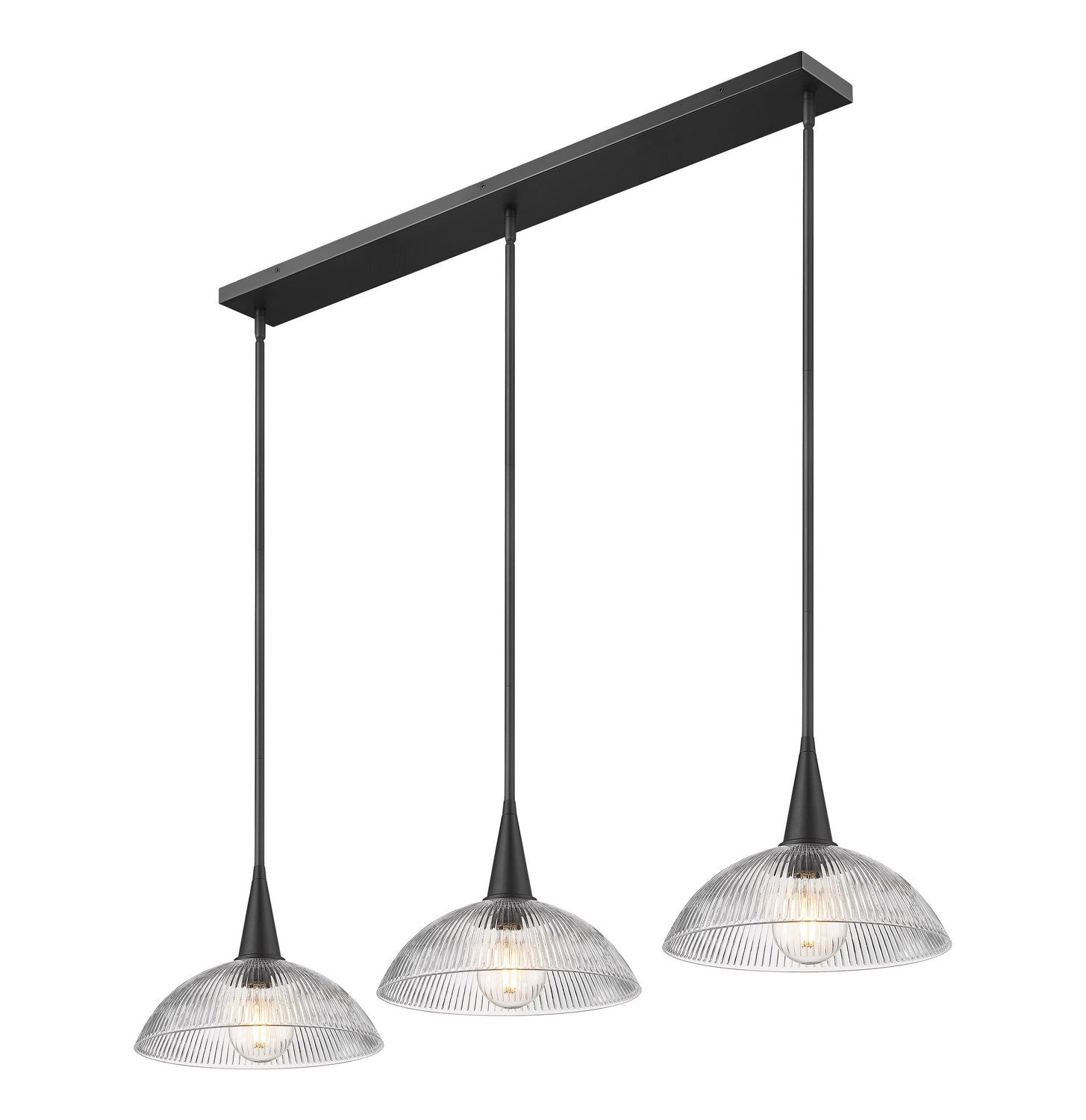 Lustre linéaire 3 lumières | Lunelle