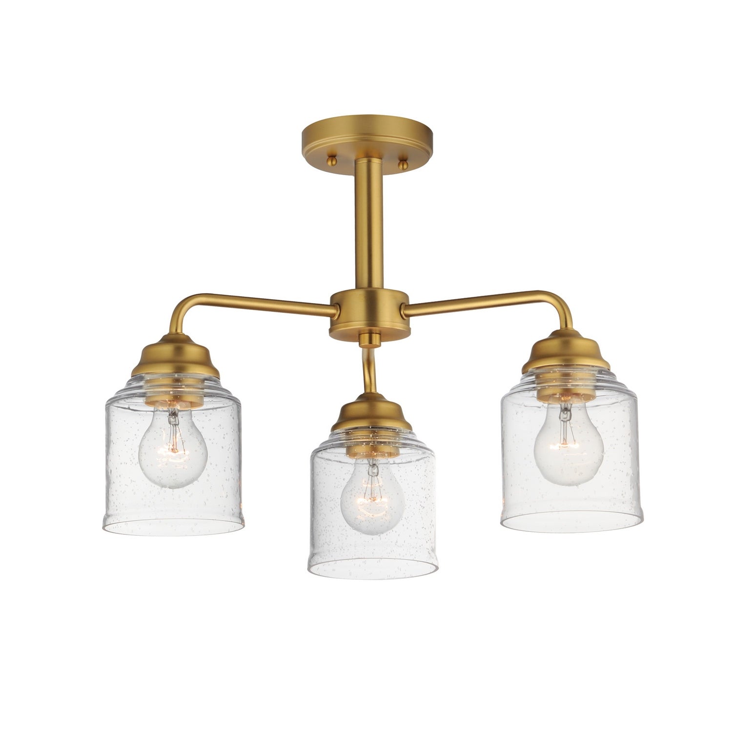 Semi-plafonnier ou lustre 3 lumières | Acadia