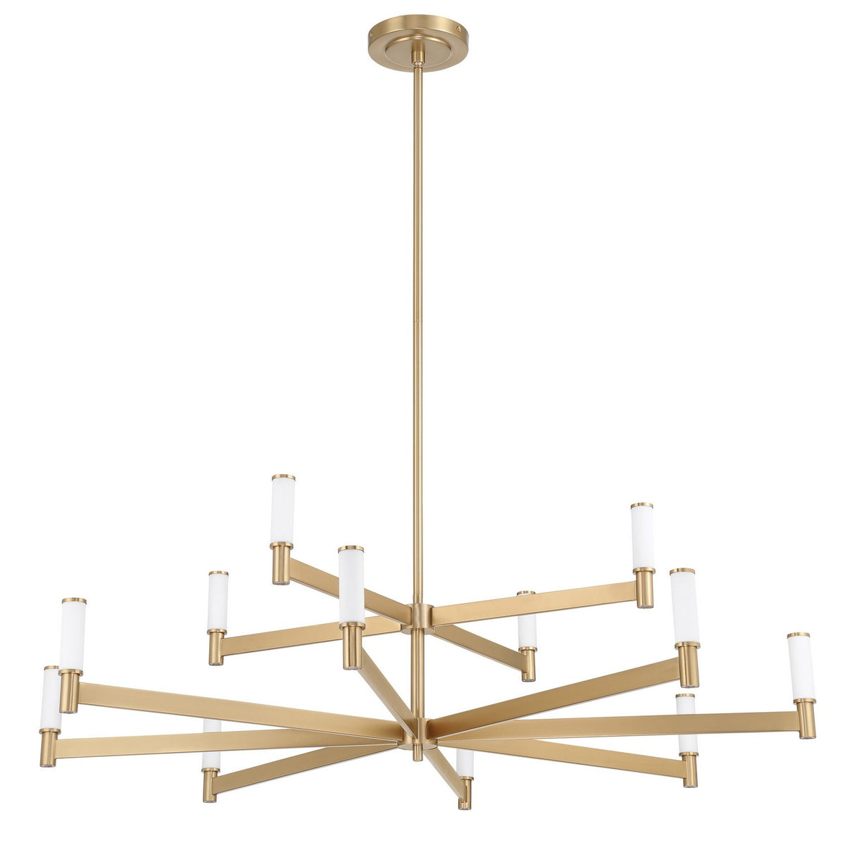 Lustre DEL | Ines — Or / Champagne / Feuille d'or — 208248A