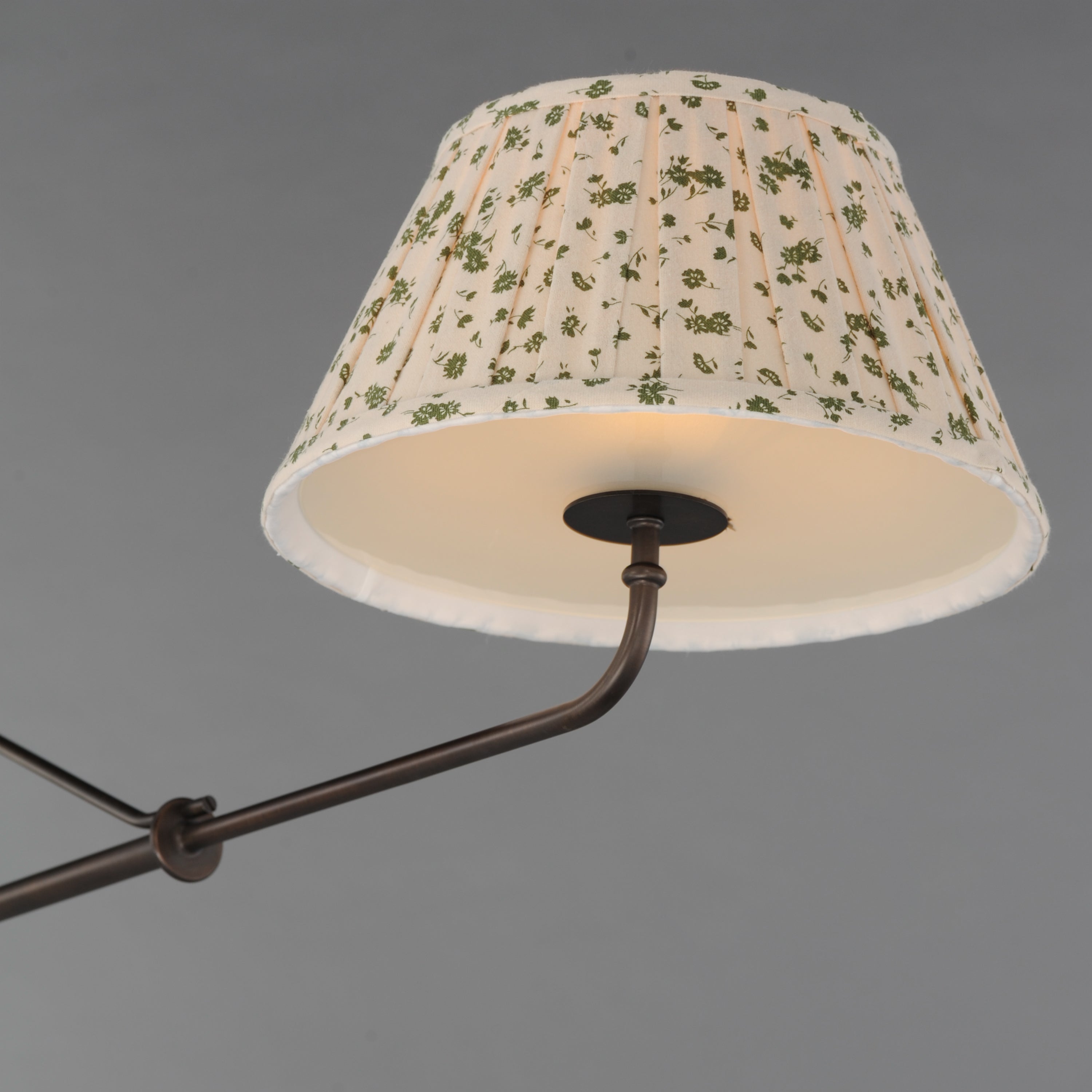 Suspension linéaire 2 lumières en bronze antique | Dunbridge