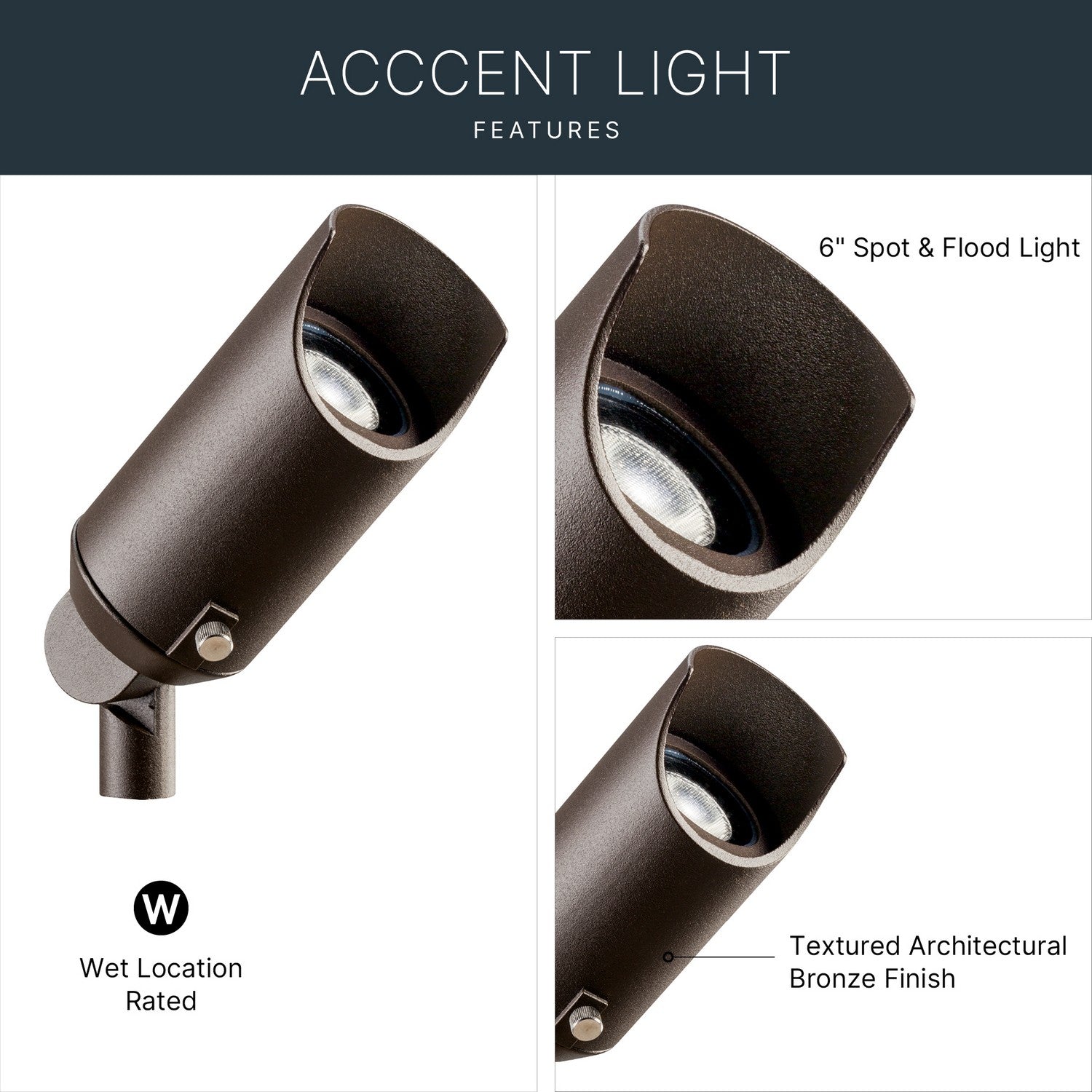 Luminaire d'accent 1 lumière