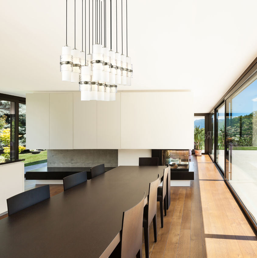 CAYDEN Suspension lineaire Nickel - 1946P-17L-BN | Z-LITE