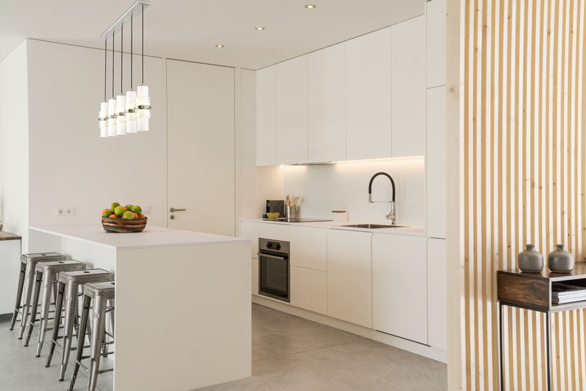 CAYDEN Suspension lineaire Nickel - 1946P-5L-BN | Z-LITE