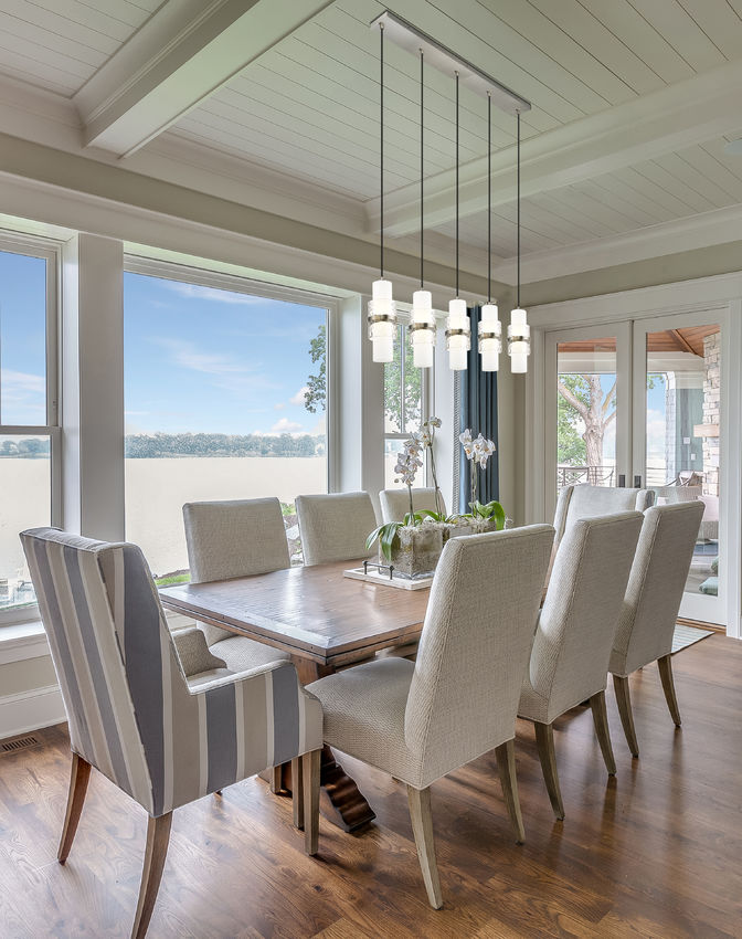 CAYDEN Suspension lineaire Nickel - 1946P-5L-BN | Z-LITE