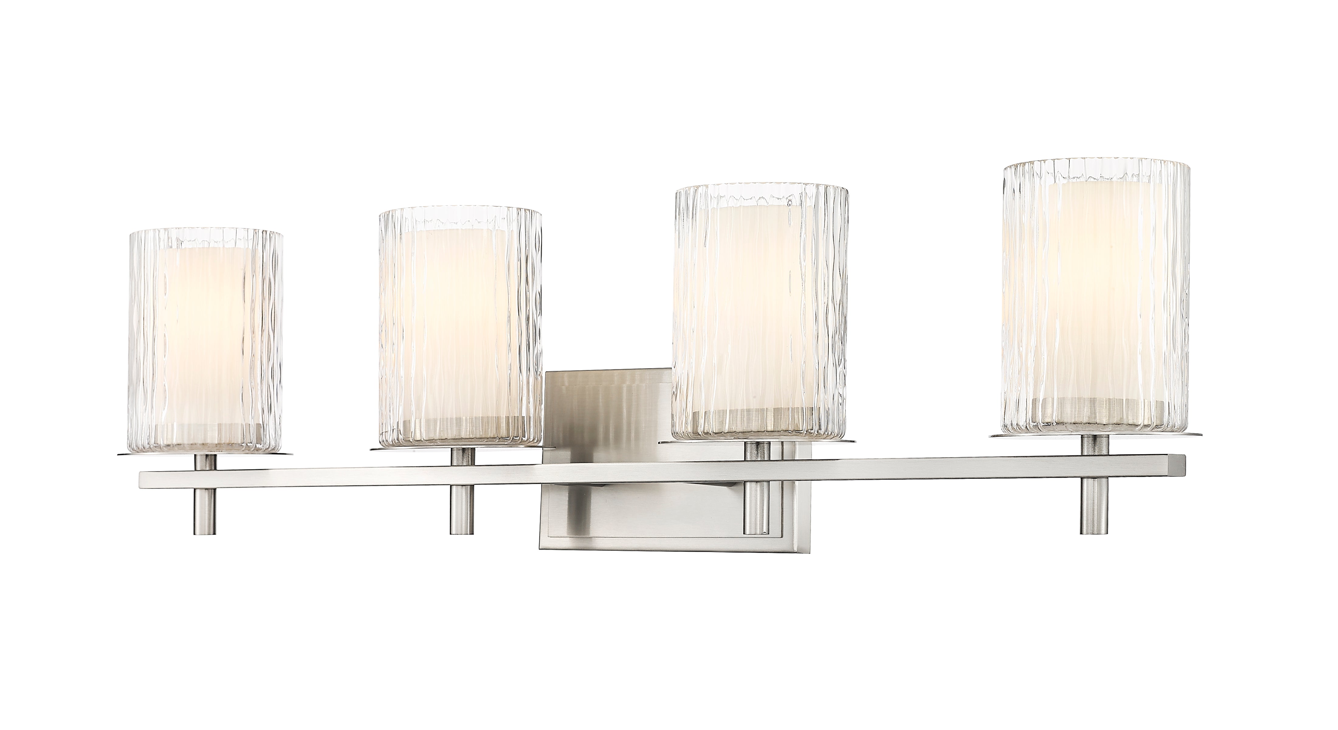 GRAYSON Murale salle de bain Nickel - 1949-4V-BN | Z-LITE