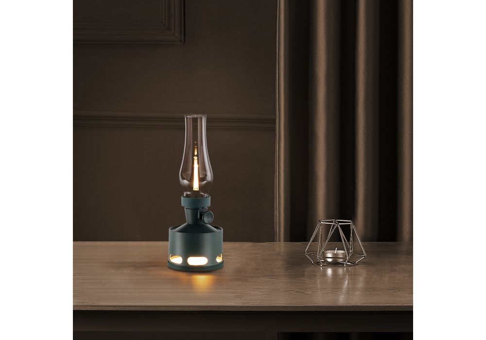 OLDDAYS Lampe sur table - T140004-ForestGreen | TUBICEN