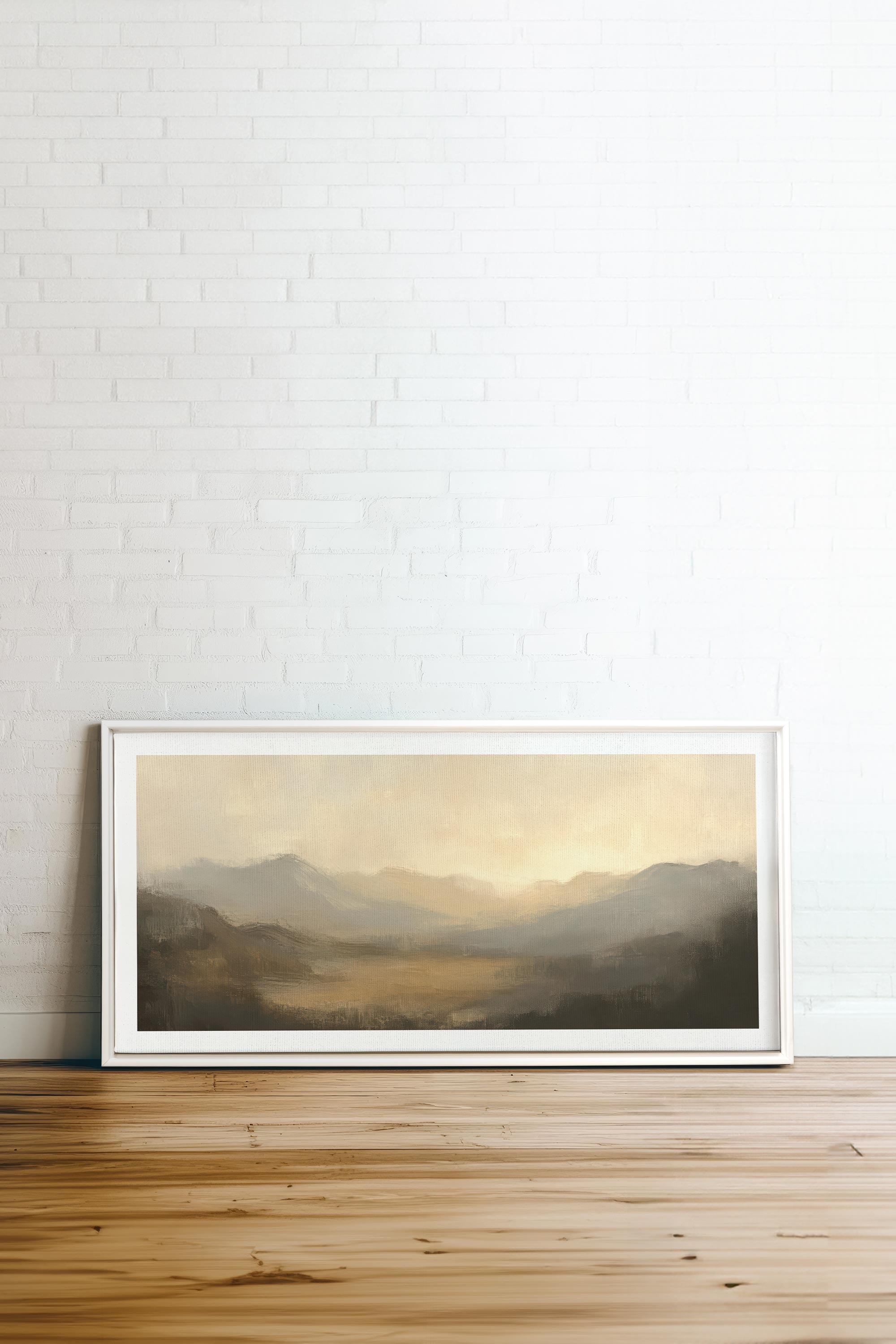 SOFT GLOW, Oeuvre sur toile étirée