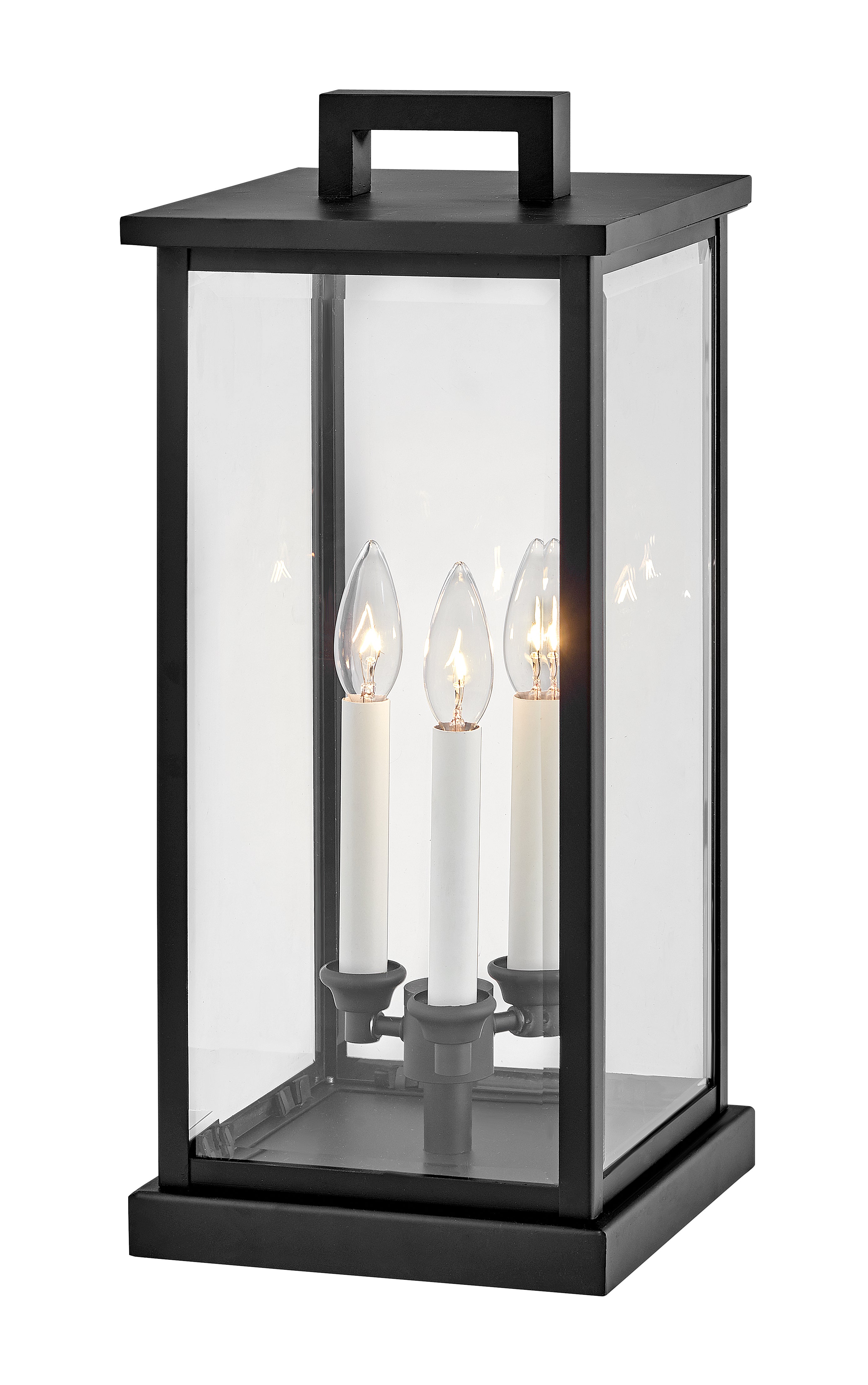 Moyenne lanterne sur pilier 12 V