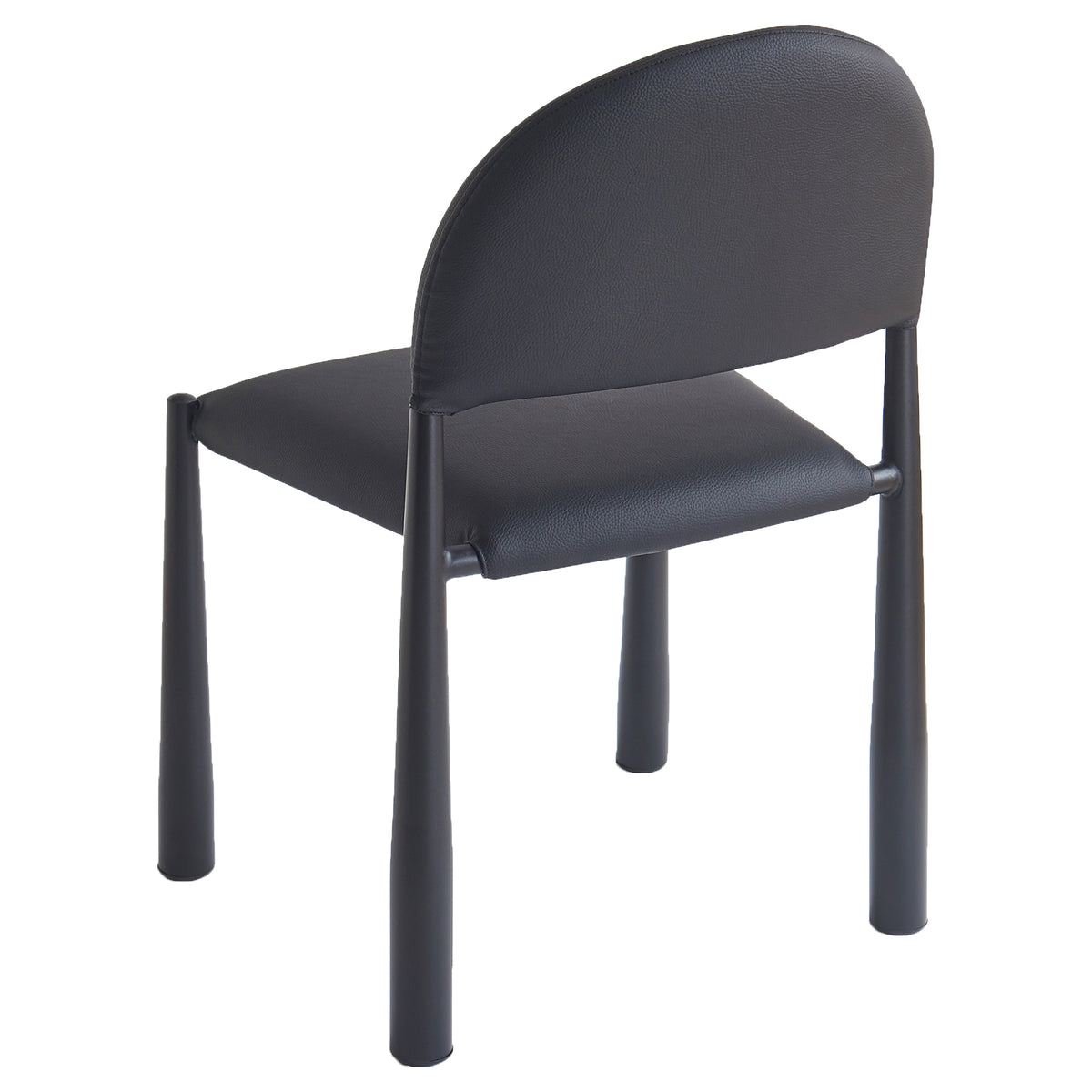 Chaises de salle à manger, ensemble de 4 Auggie – fini NOIR/NOIR | World Wide