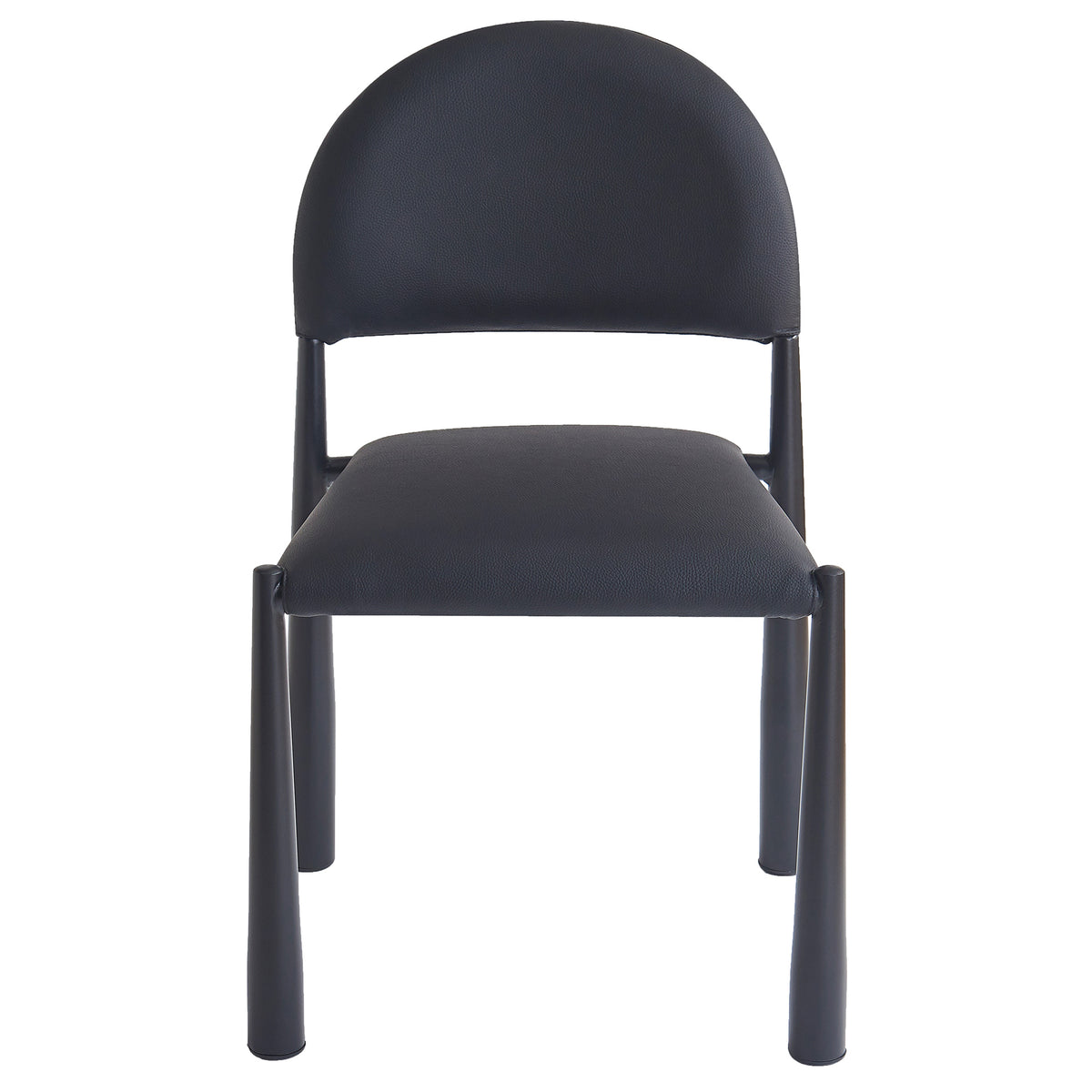 Chaises de salle à manger, ensemble de 4 Auggie – fini NOIR/NOIR | World Wide
