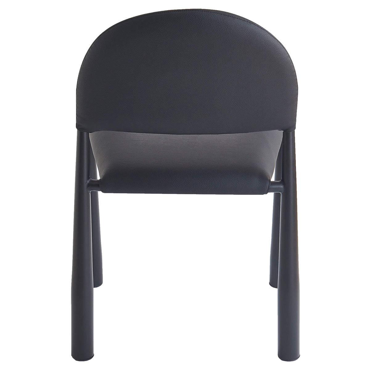 Chaises de salle à manger, ensemble de 4 Auggie – fini NOIR/NOIR | World Wide