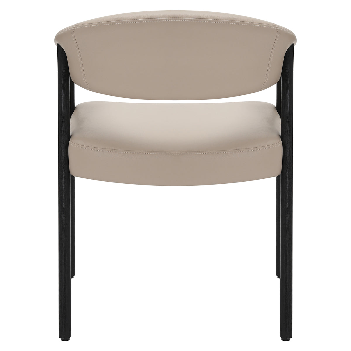 Chaises de salle à manger, ensemble de 2 Bexley – fini CHAMPIGNON/NOIR | World Wide