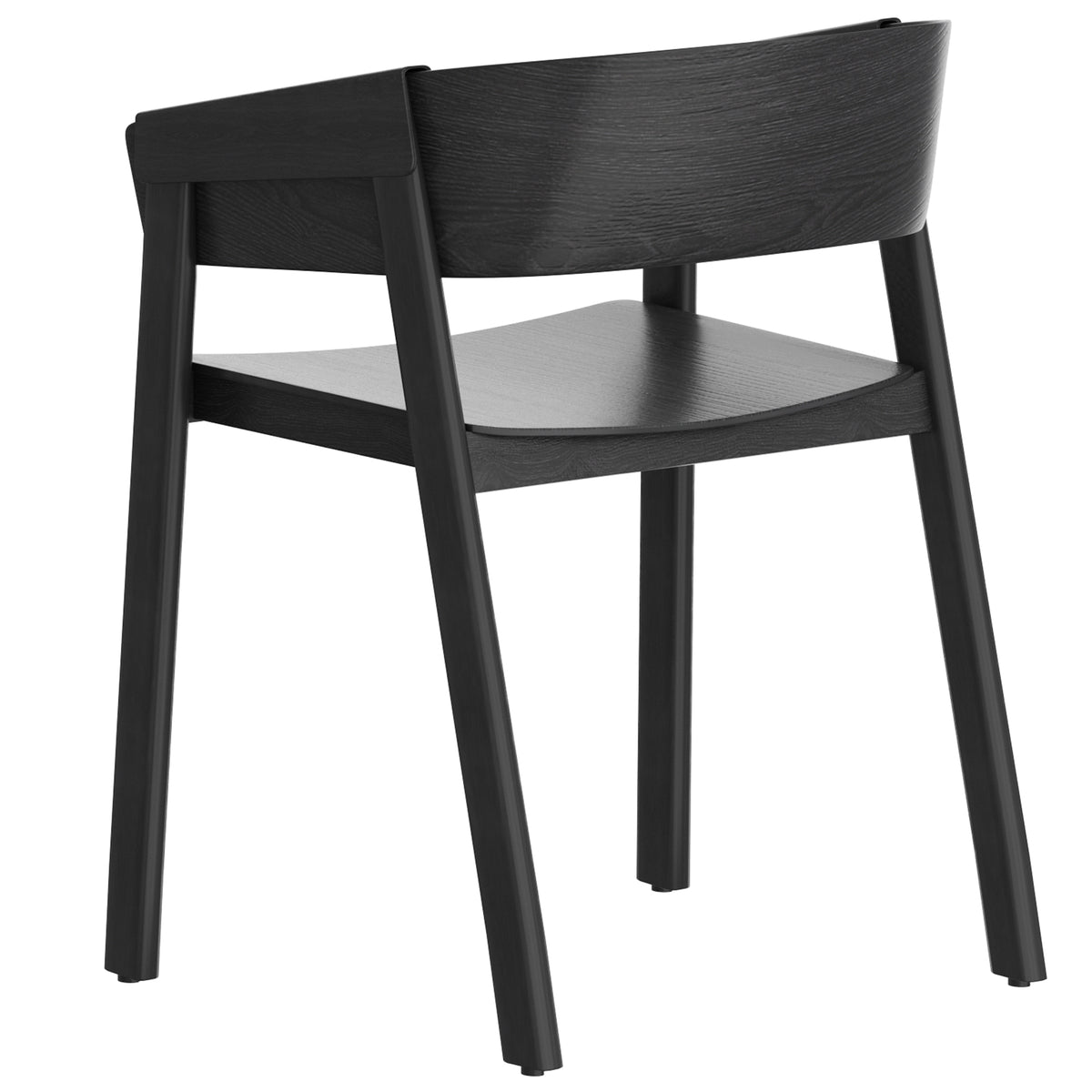 Chaises de salle à manger, ensemble de 2 Mateo – fini NOIR | World Wide